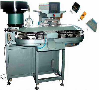 U盤(pán)外殼全自動(dòng)移印機(jī)SD內(nèi)存卡雙軌道移印機(jī)